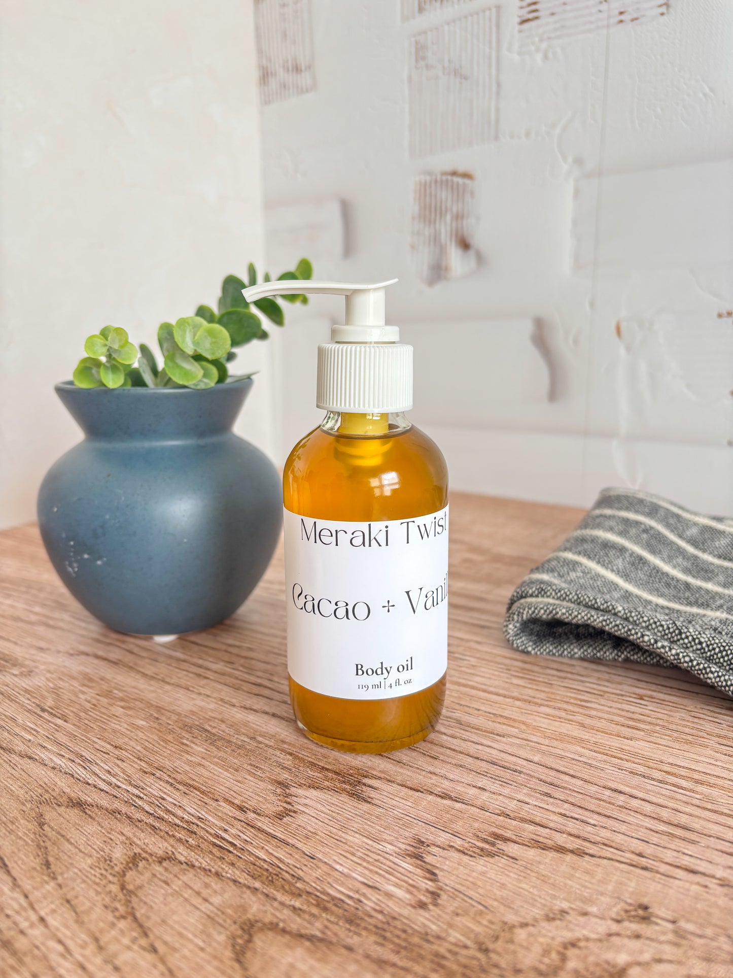 Cacao + Vanilla Body Oil