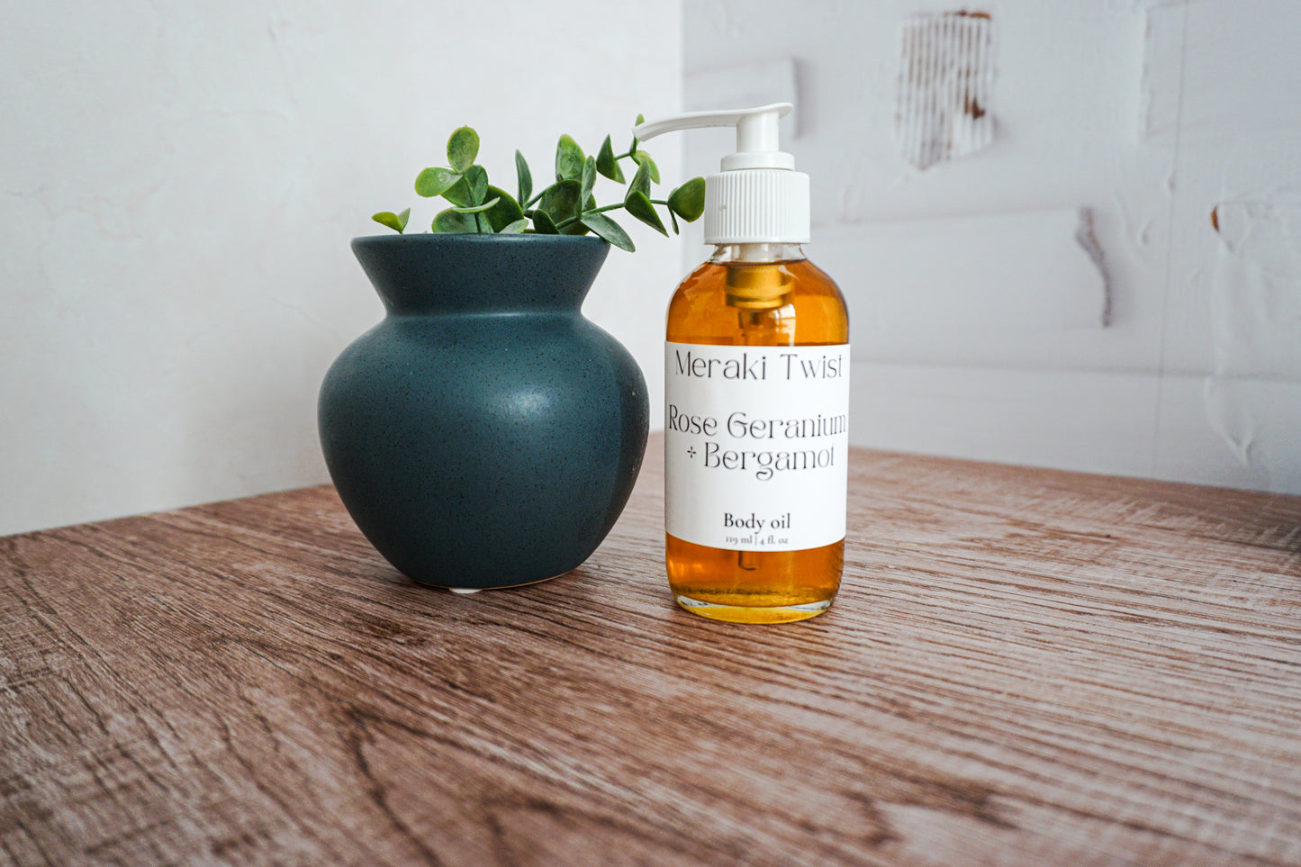 Rose Geranium + Bergamot Body oil