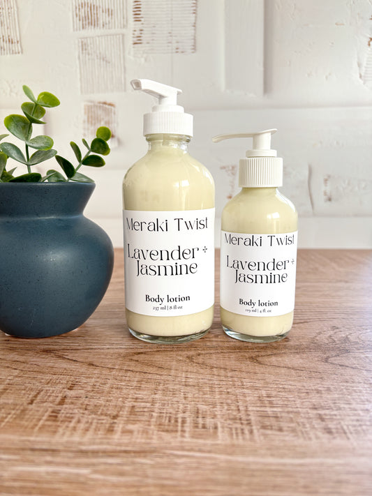 Lavender + Jasmine Tallow Lotion