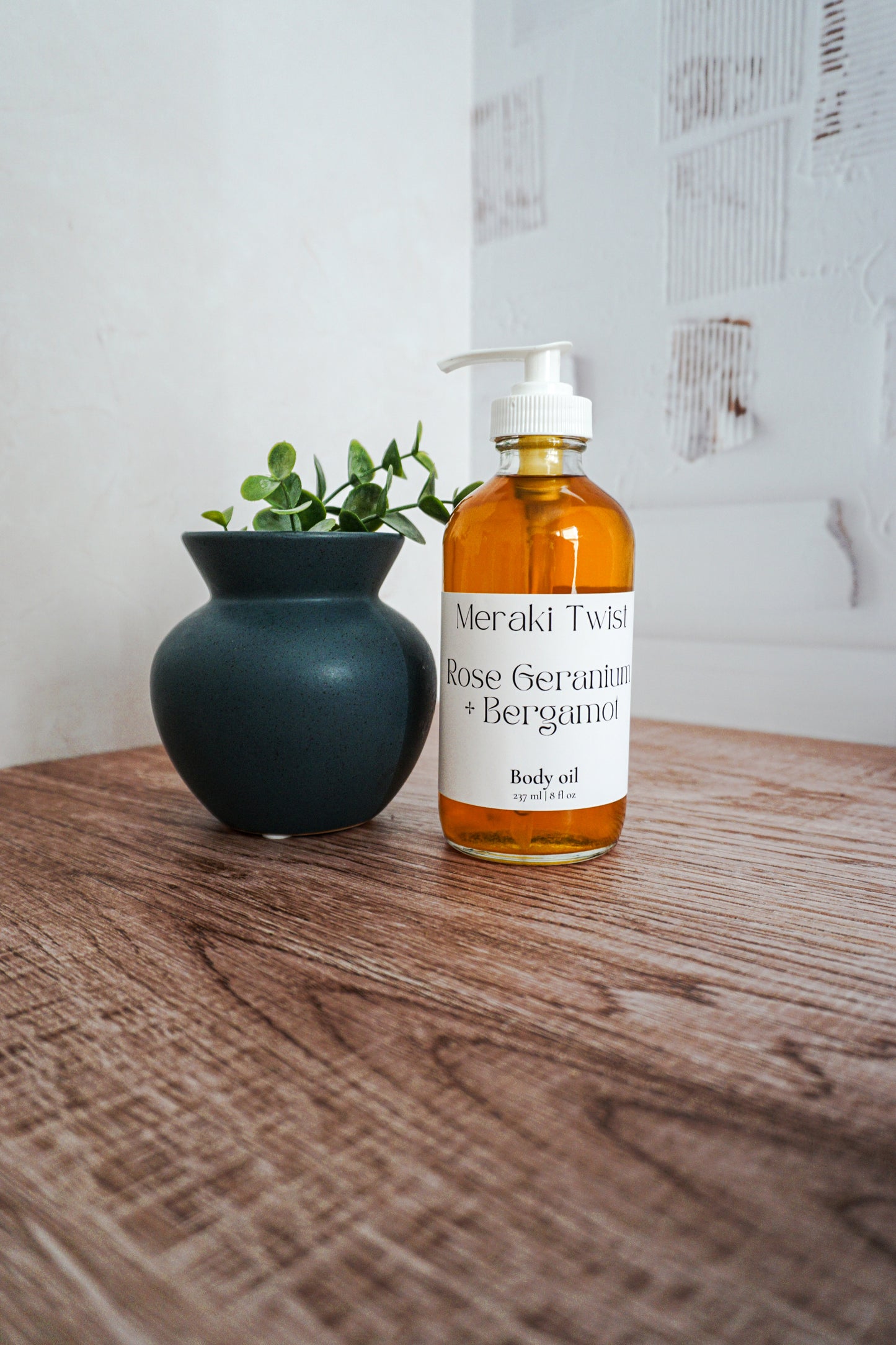 Rose Geranium + Bergamot Body oil