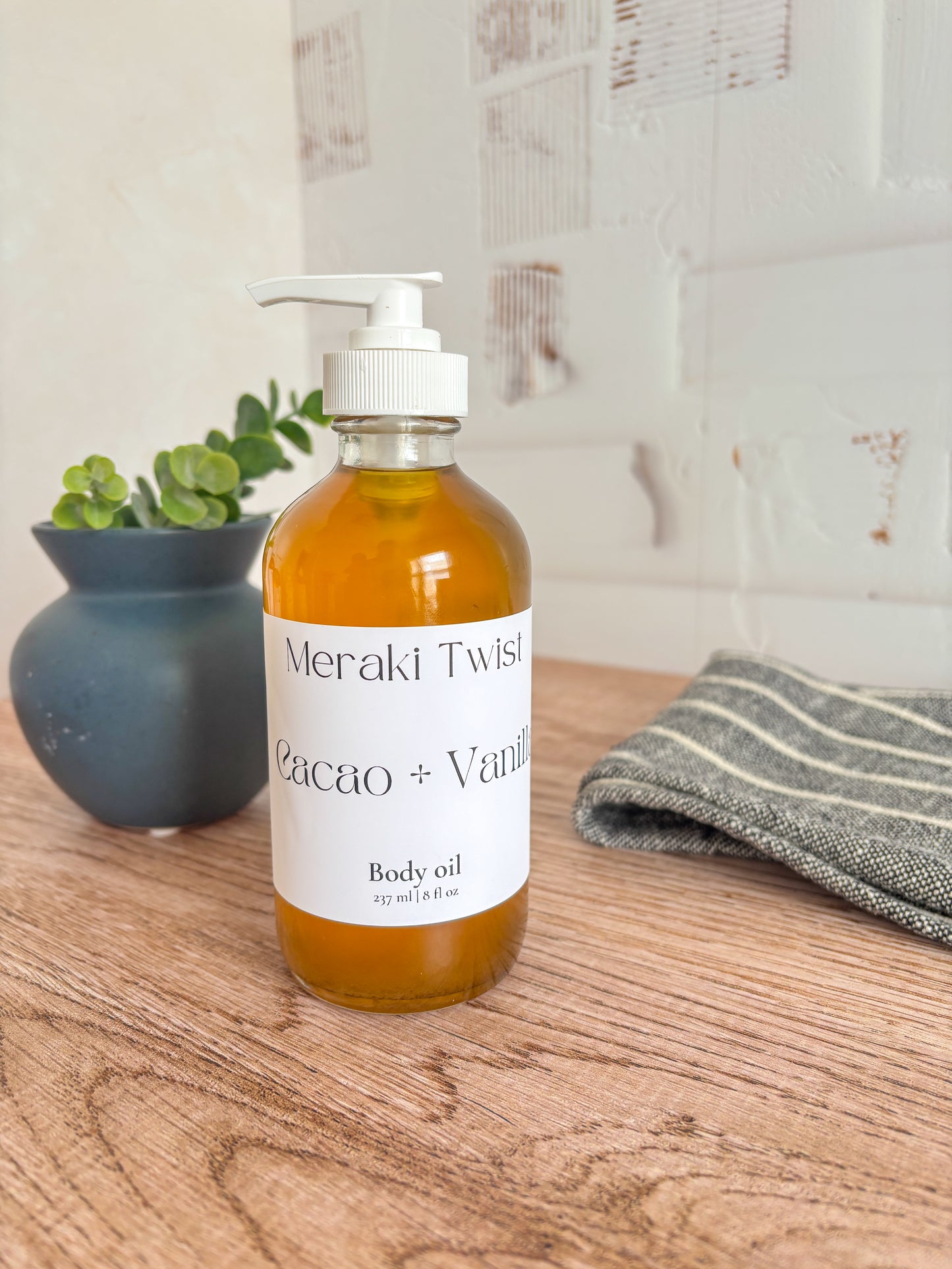 Cacao + Vanilla Body Oil