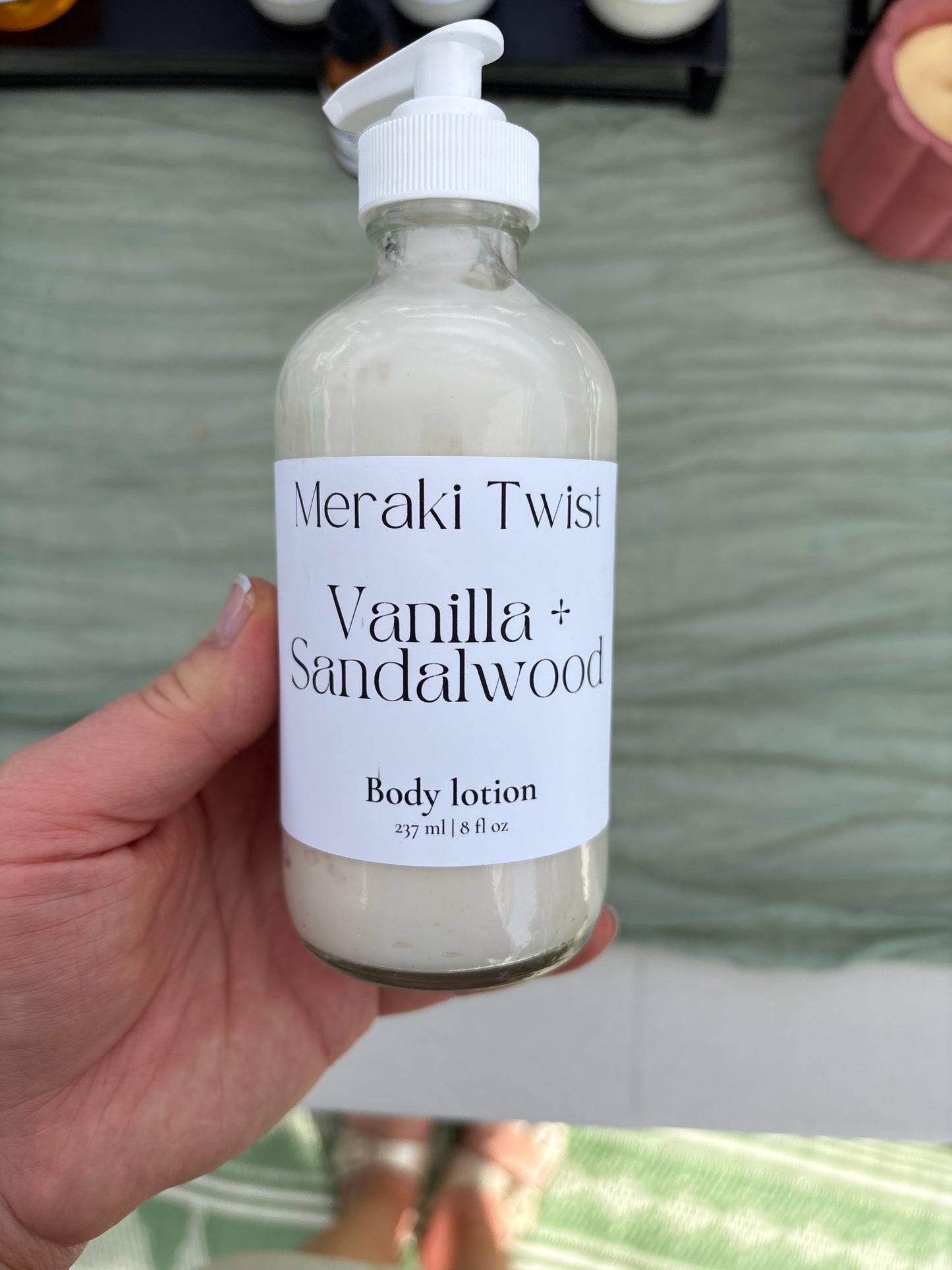 Vanilla + Sandalwood Tallow Lotion