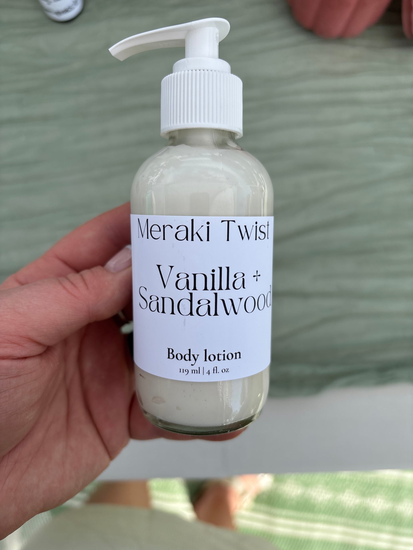 Vanilla + Sandalwood Tallow Lotion