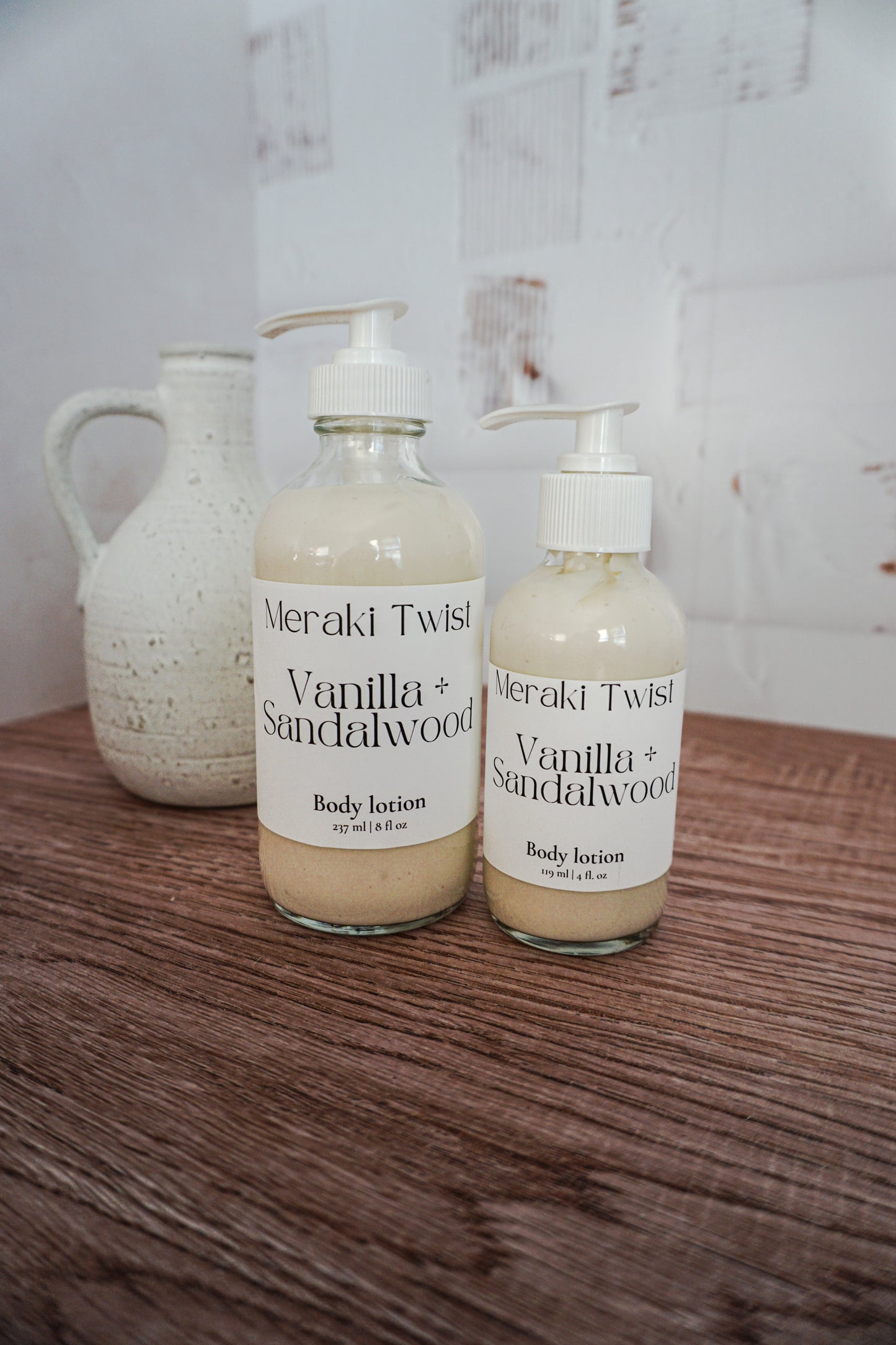 Vanilla + Sandalwood Tallow Lotion
