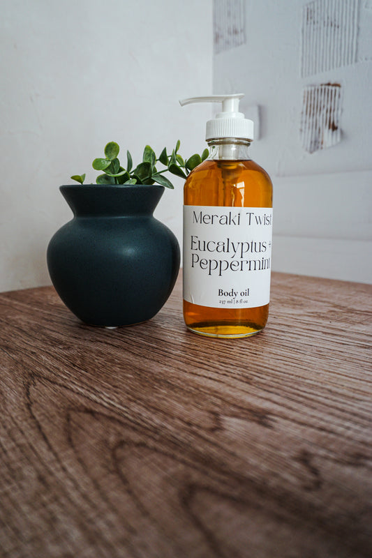Eucalyptus + Peppermint Body oil