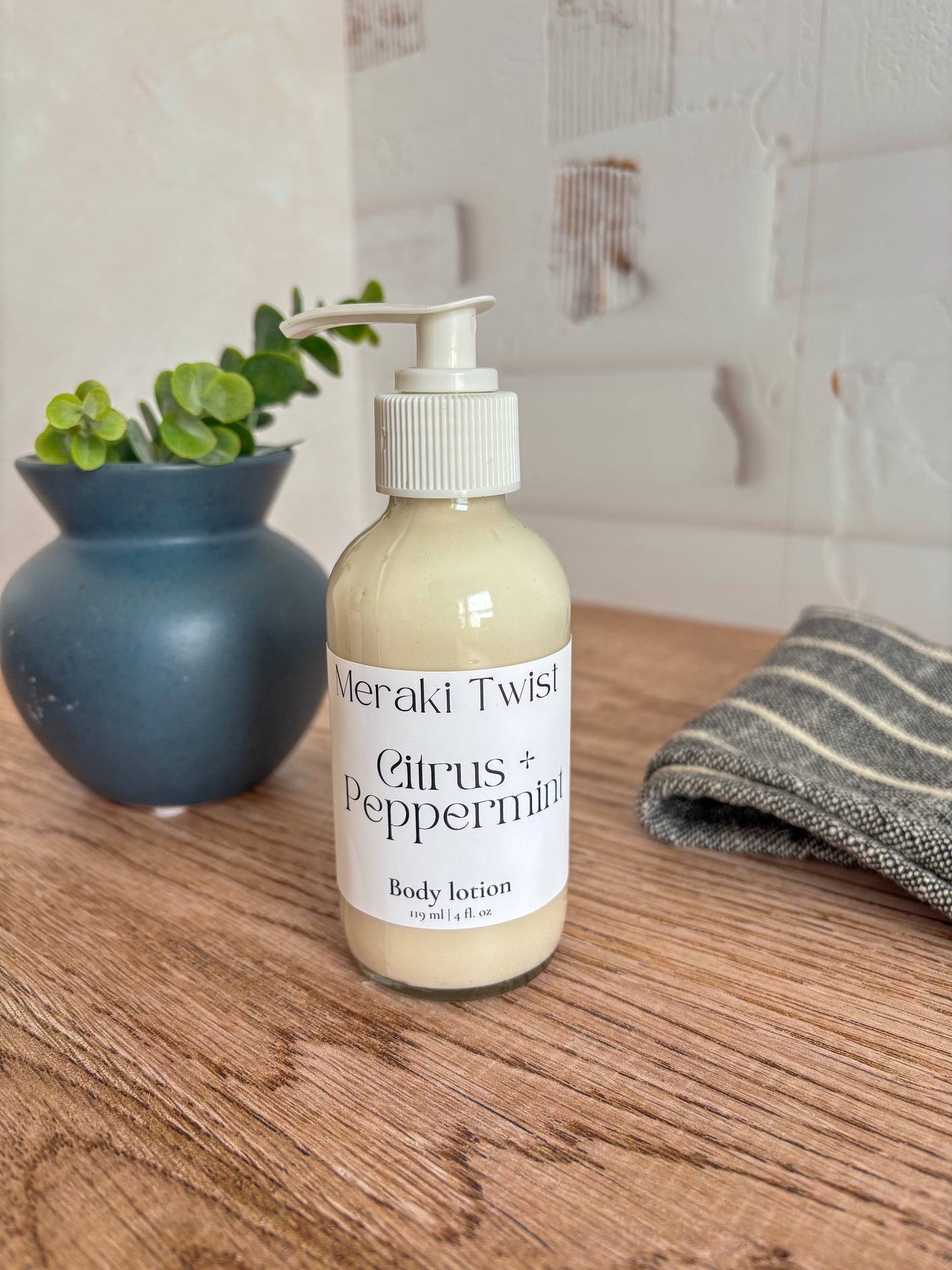 Citrus + Peppermint Tallow Lotion